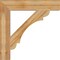 Ekena Millwork Olympic Block Rough Sawn Bracket, Western Red Cedar, 6"W x 36"D x 36"H BKT06X36X36OLY05RWR - alternate 3